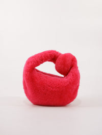 Bottega Veneta Mini Jodie - Pink / Fur / Bottega Veneta - Jodie