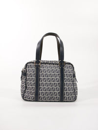 Fendi Hand Bag - Blue / Canvas / No Style
