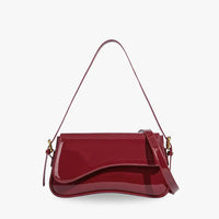 Salla | Crossbody Bag - Glossy Red