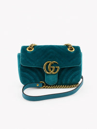 Gucci Marmont Mini - Blue / Leather / Gucci - Marmont Mini