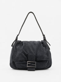 Fendi Mamma Baguette - Grijs / Stof / Fendi - Mamma Baguette